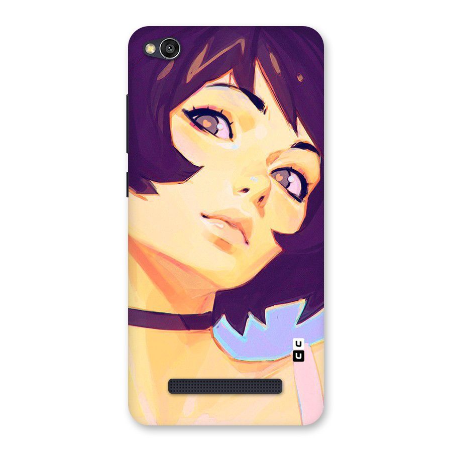 Girl Face Art Back Case for Redmi 4A