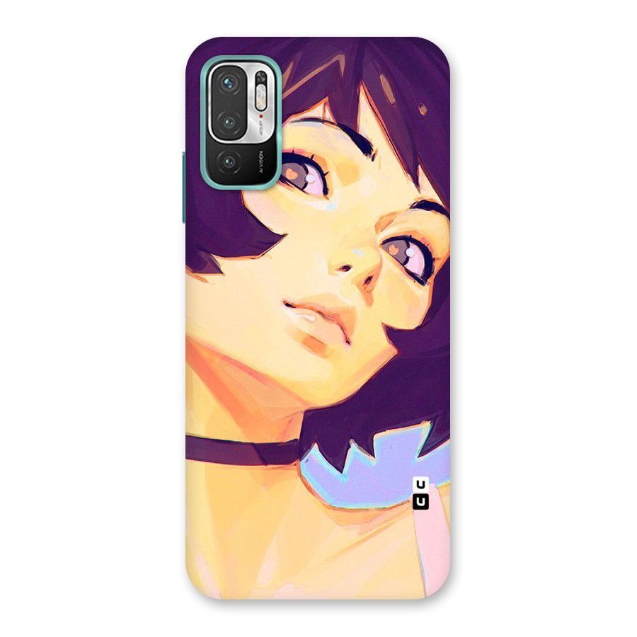 Girl Face Art Back Case for Redmi Note 10T 5G
