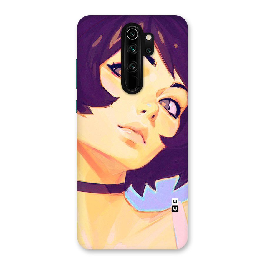 Girl Face Art Back Case for Redmi Note 8 Pro