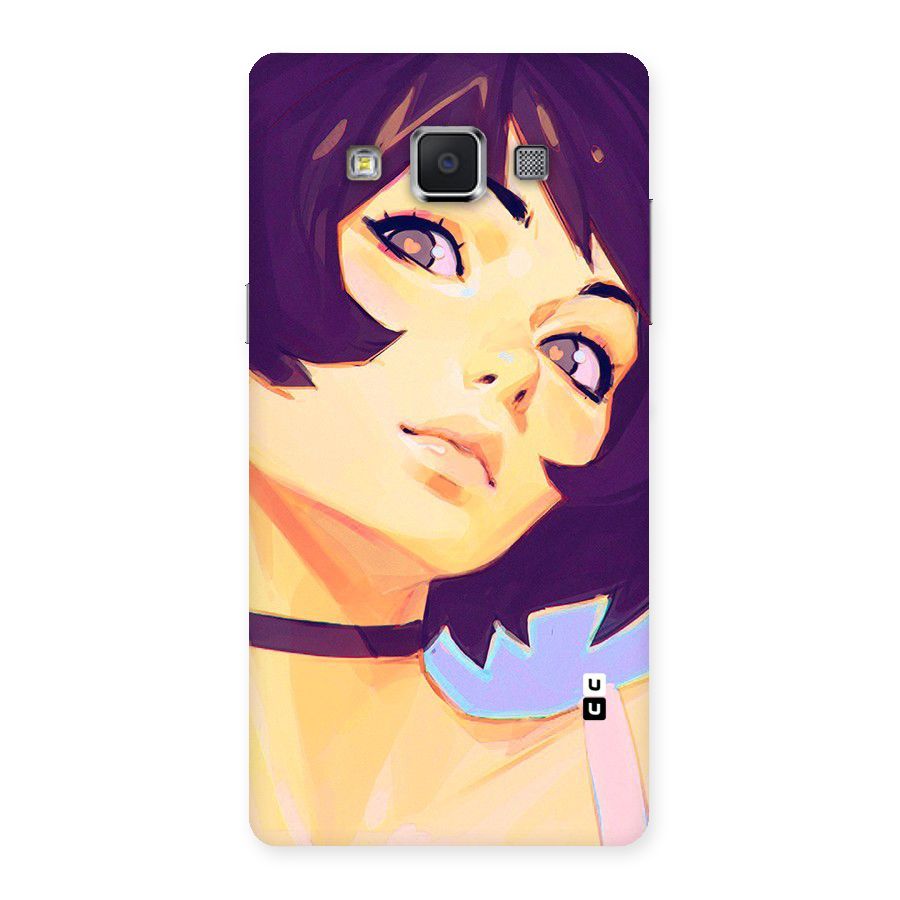 Girl Face Art Back Case for Samsung Galaxy A5