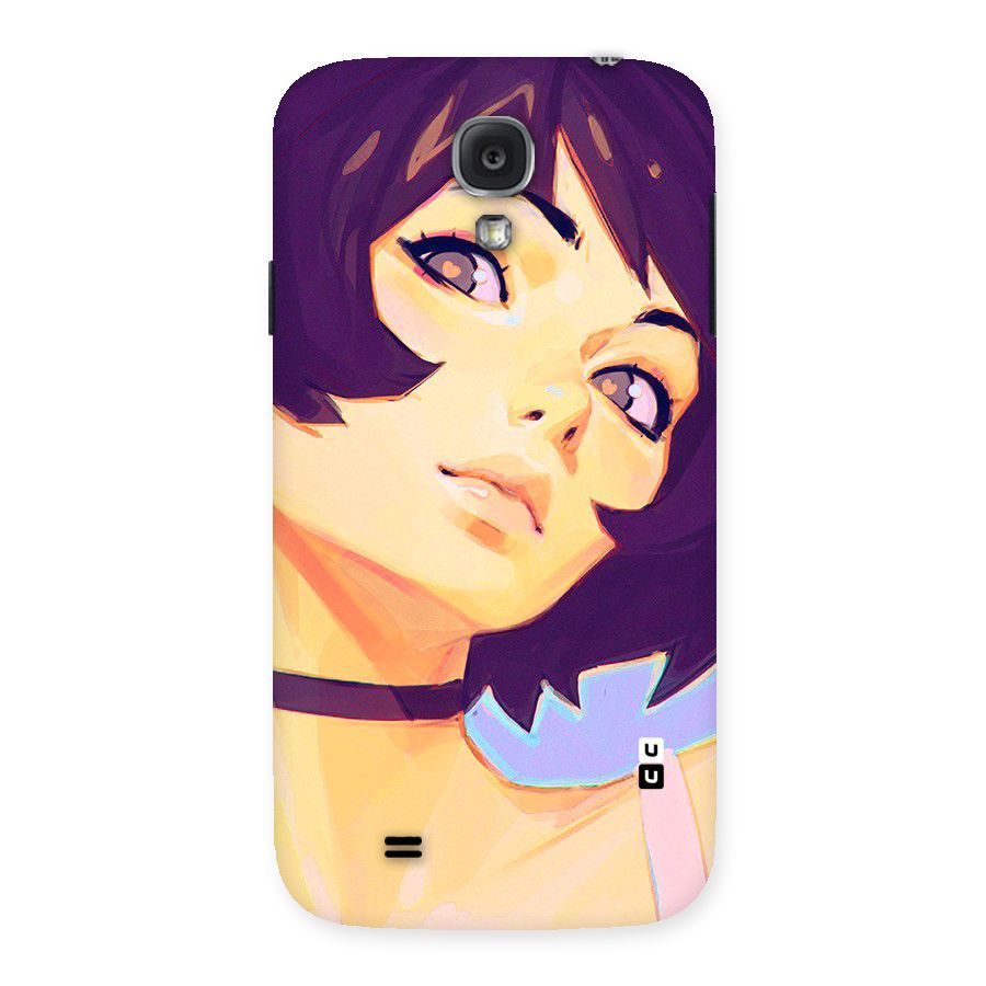 Girl Face Art Back Case for Samsung Galaxy S4