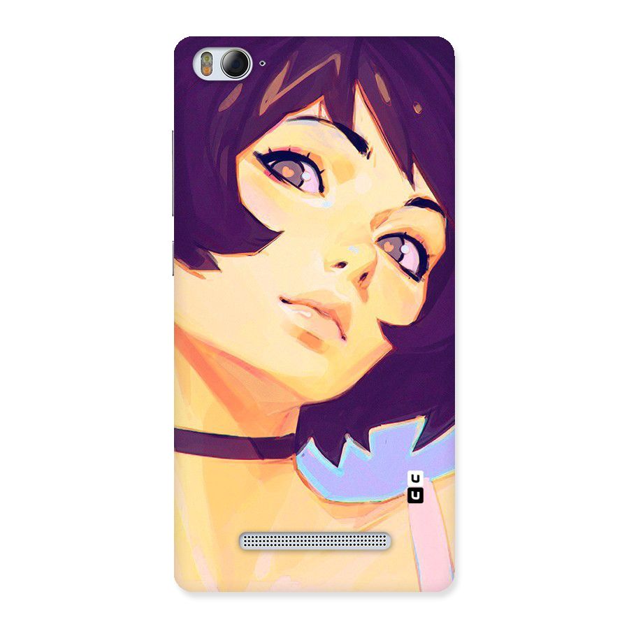 Girl Face Art Back Case for Xiaomi Mi4i