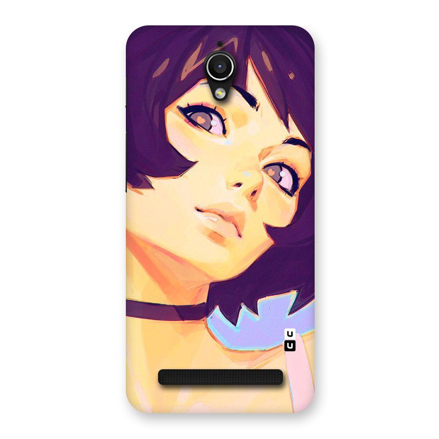 Girl Face Art Back Case for Zenfone Go