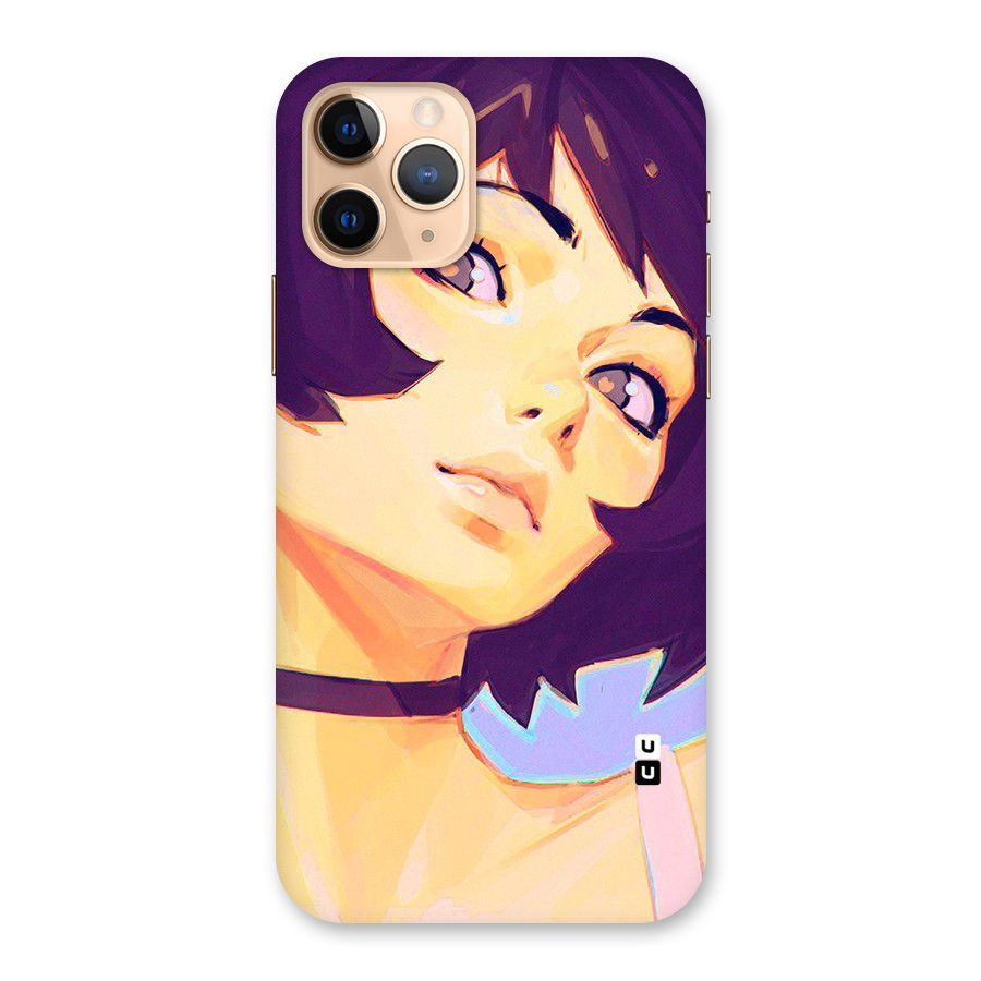Girl Face Art Back Case for iPhone 11 Pro