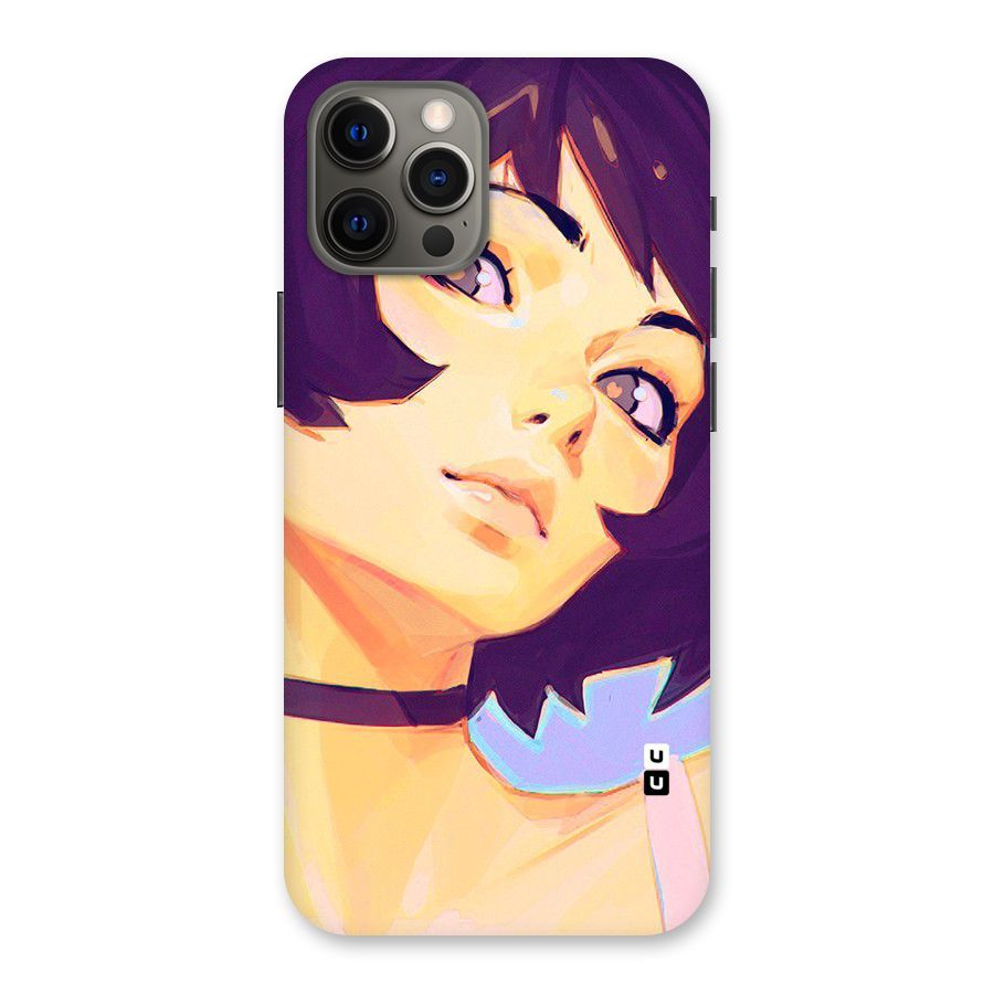 Girl Face Art Back Case for iPhone 12 Pro Max