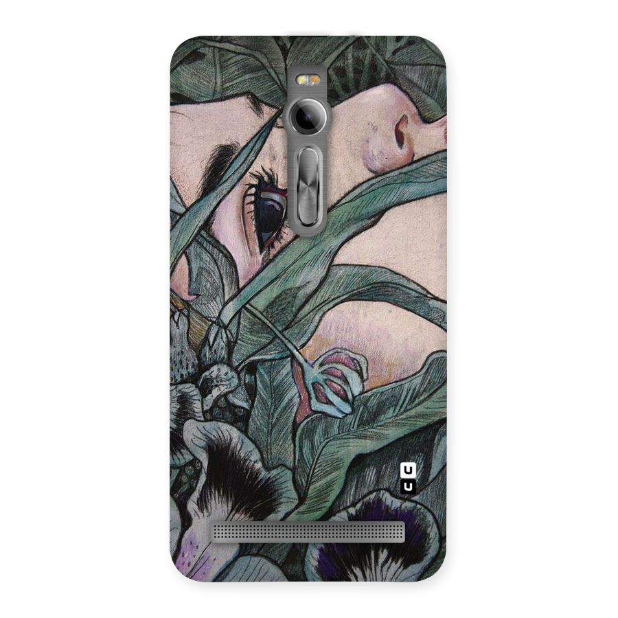 Girl Grass Art Back Case for Asus Zenfone 2