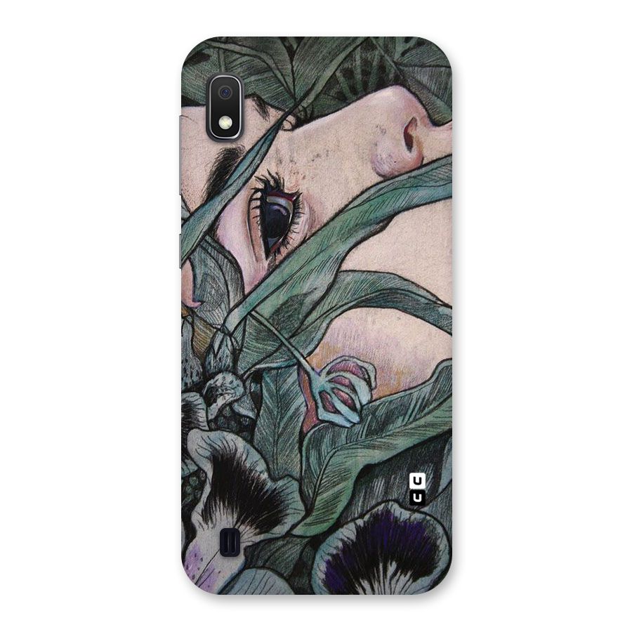 Girl Grass Art Back Case for Galaxy A10