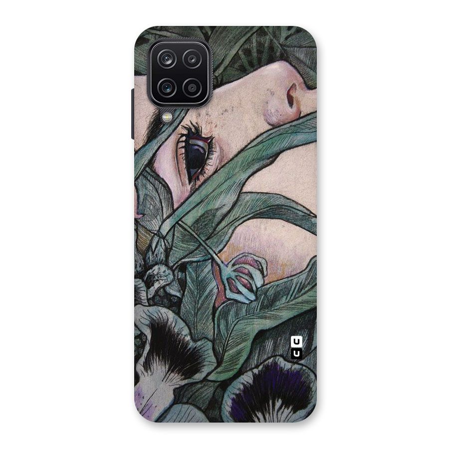 Girl Grass Art Back Case for Galaxy A12