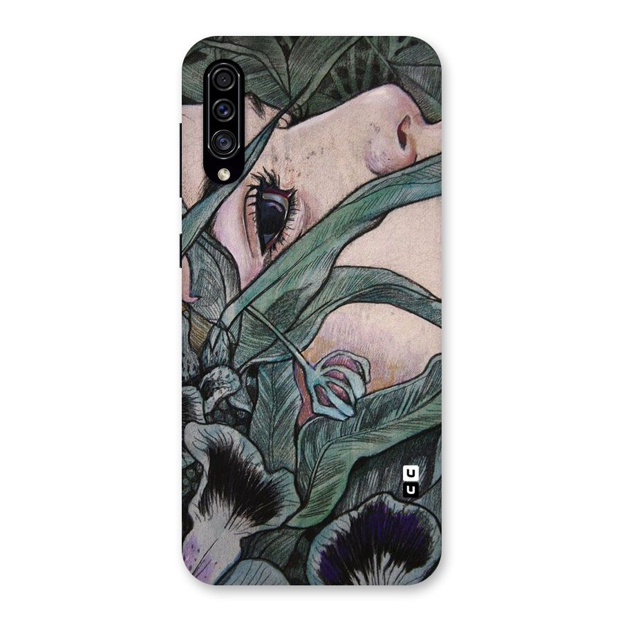 Girl Grass Art Back Case for Galaxy A30s