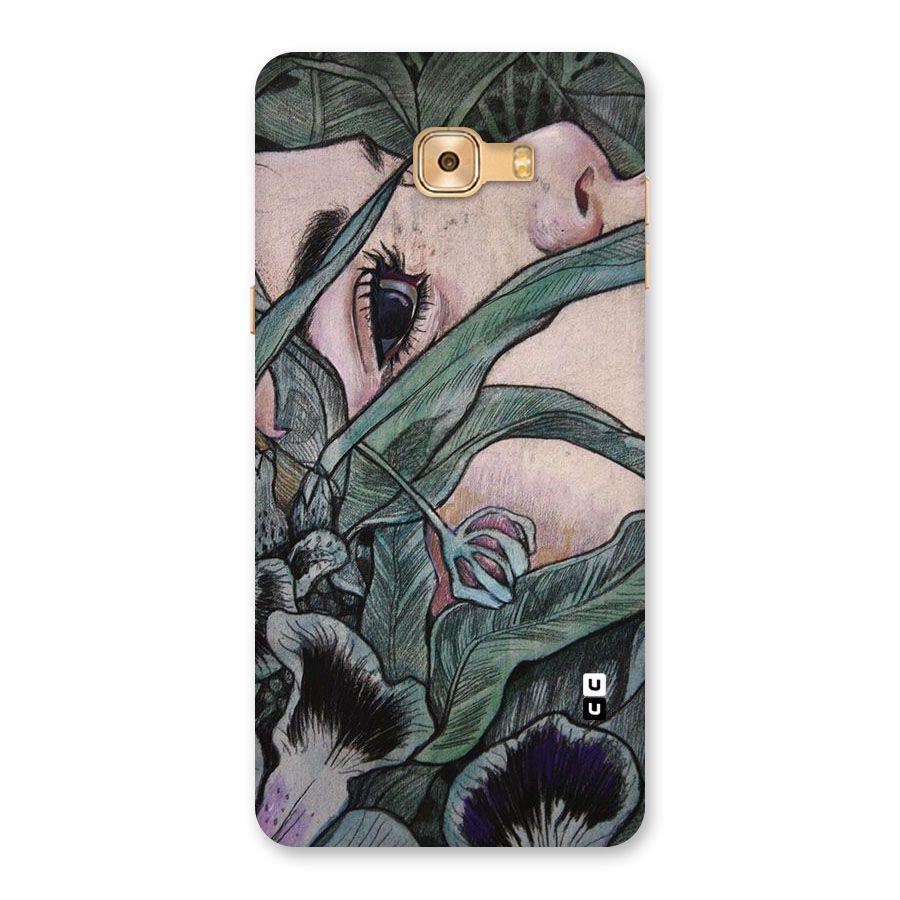 Girl Grass Art Back Case for Galaxy C9 Pro