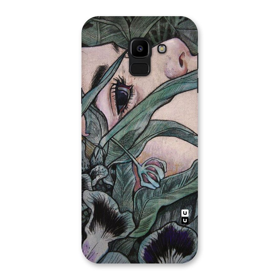 Girl Grass Art Back Case for Galaxy J6