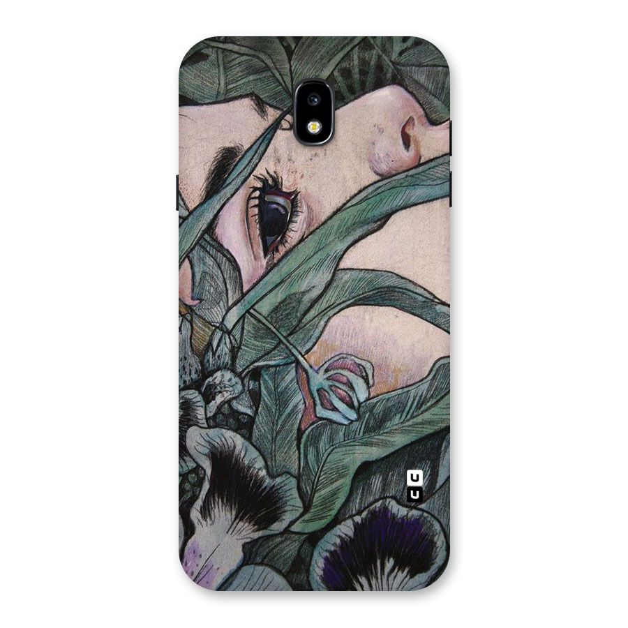 Girl Grass Art Back Case for Galaxy J7 Pro