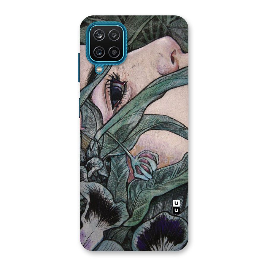 Girl Grass Art Back Case for Galaxy M12