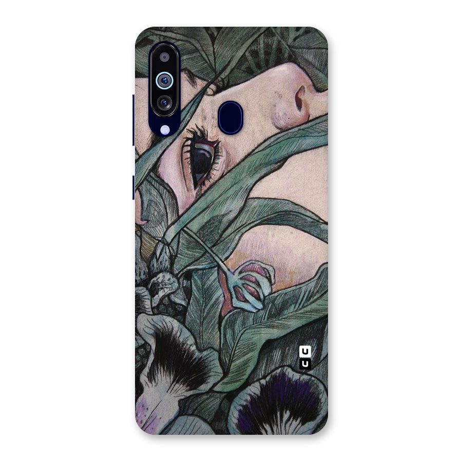 Girl Grass Art Back Case for Galaxy M40