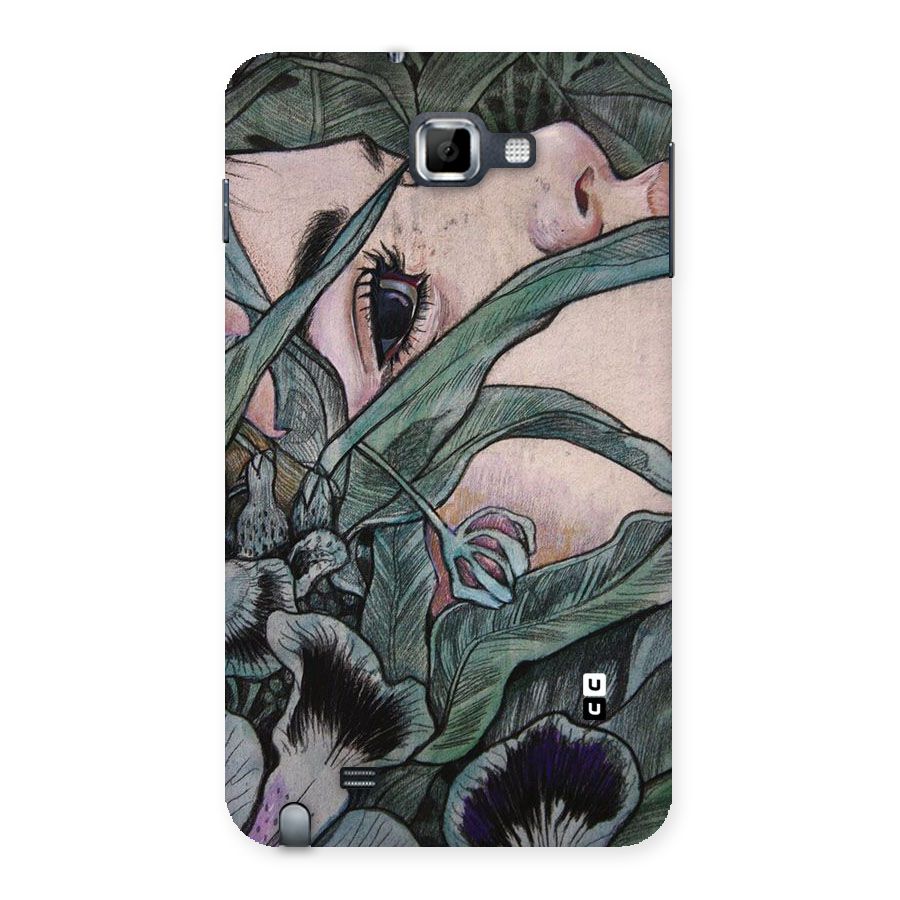 Girl Grass Art Back Case for Galaxy Note