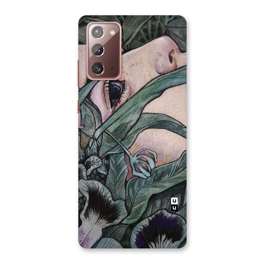 Girl Grass Art Back Case for Galaxy Note 20