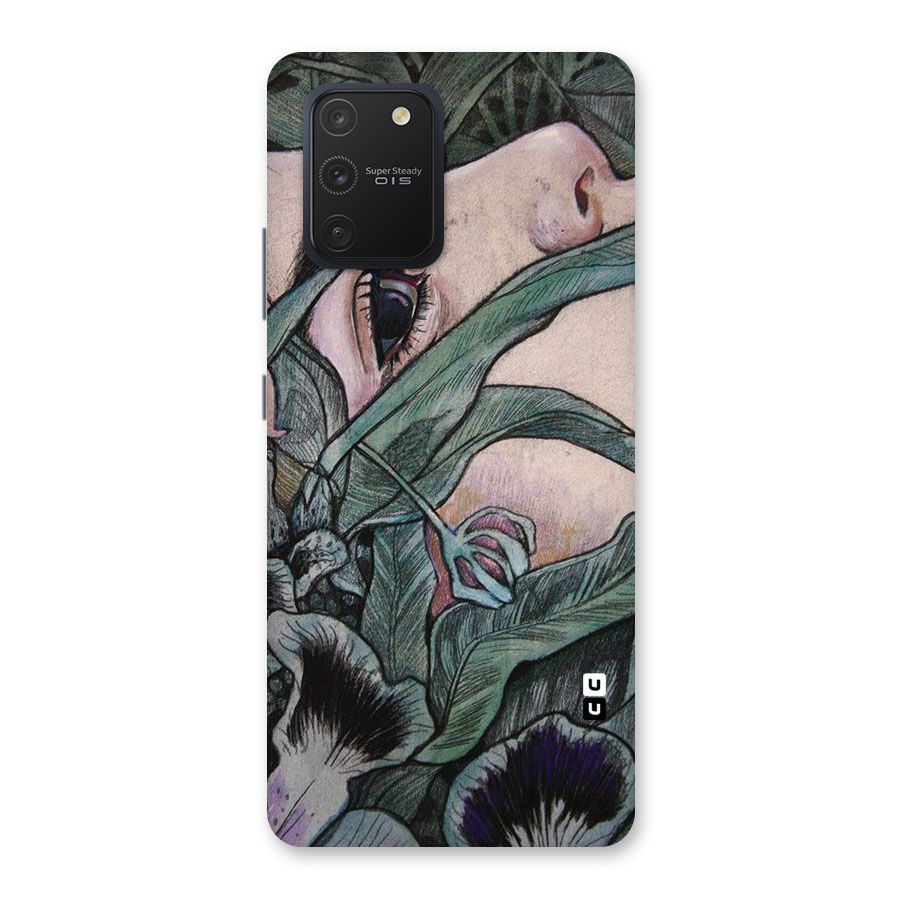 Girl Grass Art Back Case for Galaxy S10 Lite