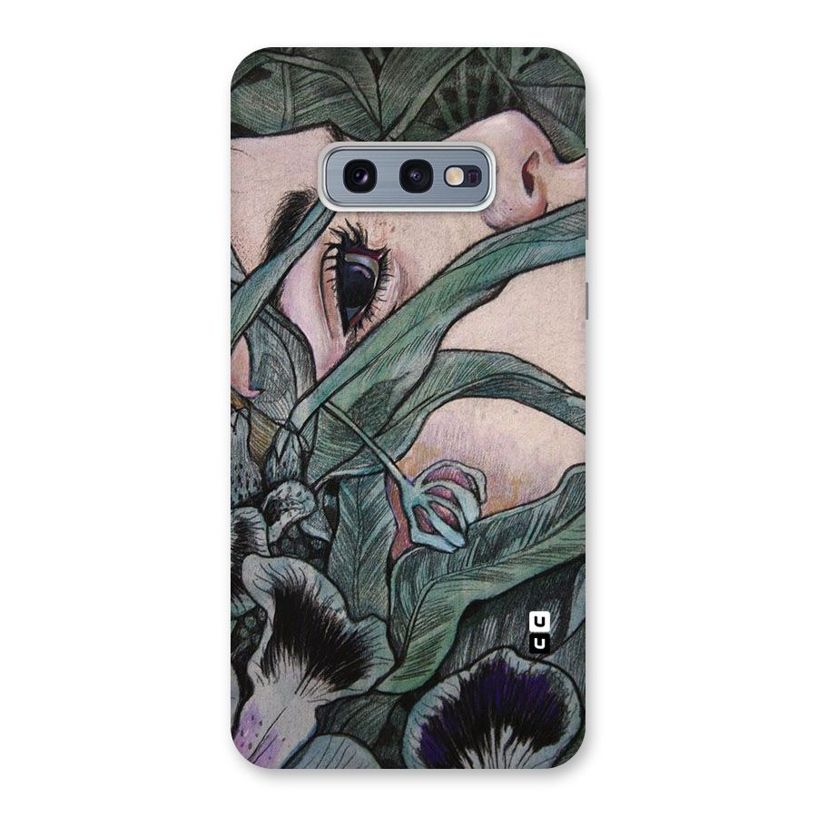 Girl Grass Art Back Case for Galaxy S10e