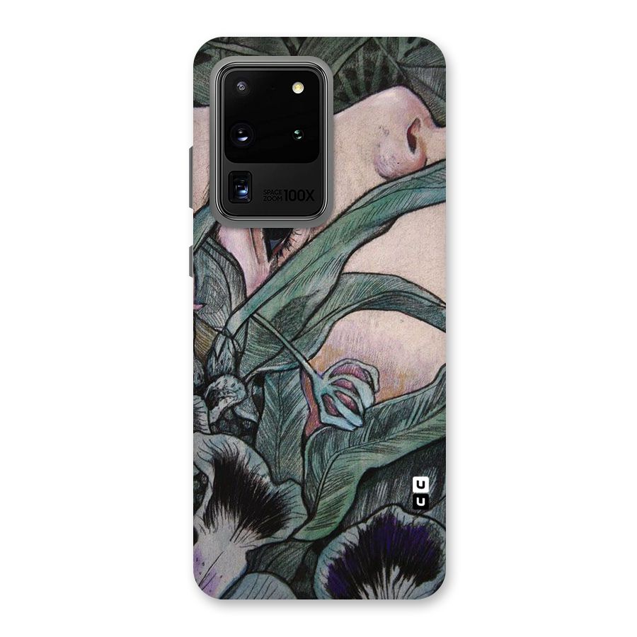Girl Grass Art Back Case for Galaxy S20 Ultra