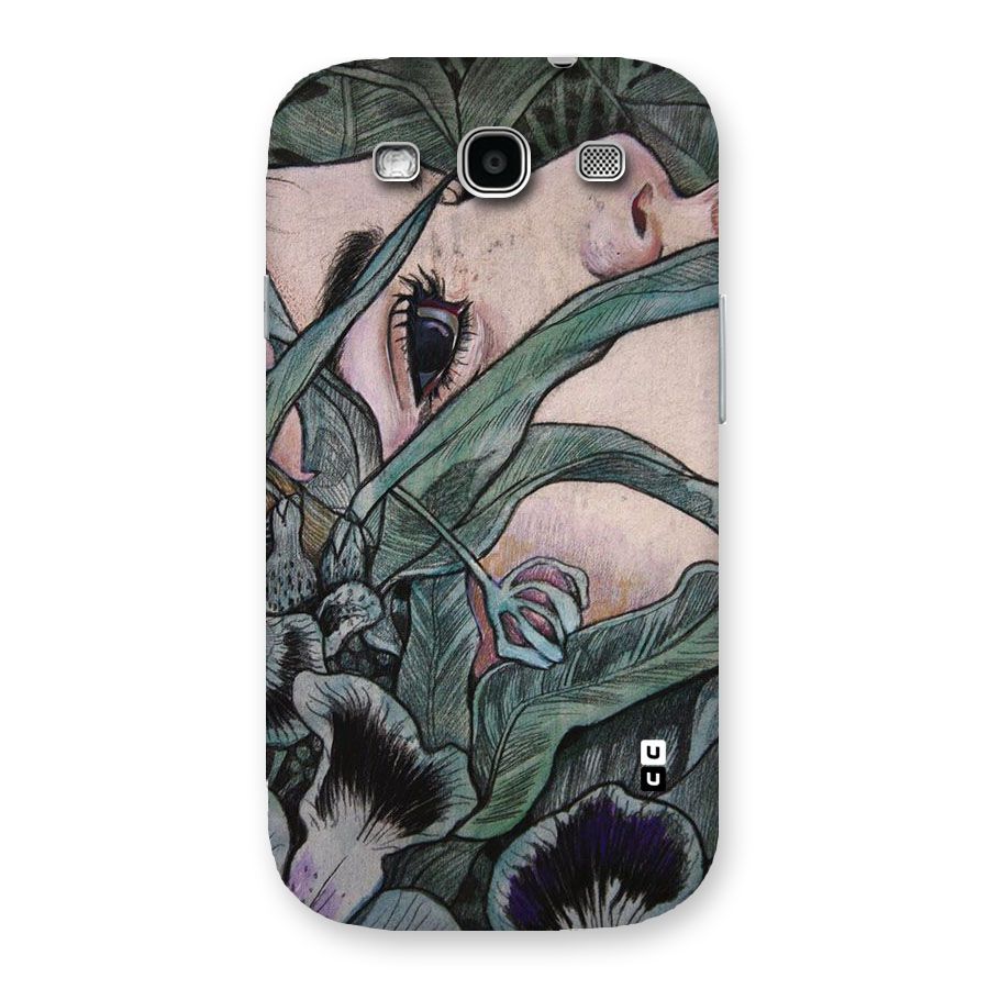 Girl Grass Art Back Case for Galaxy S3
