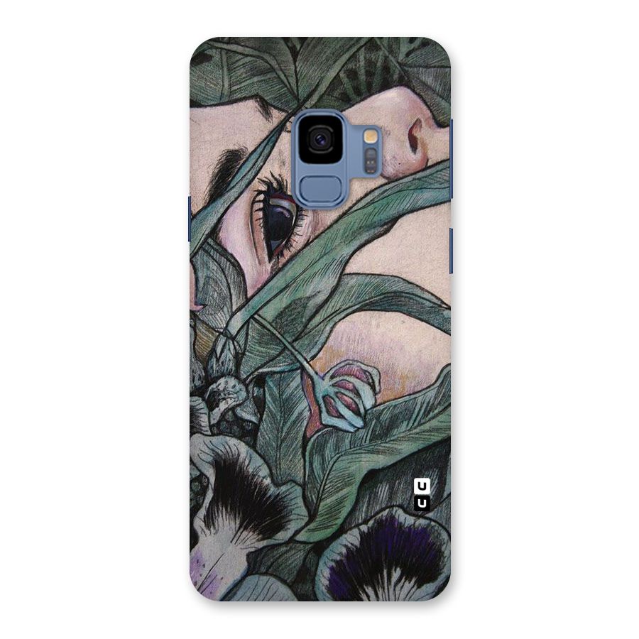 Girl Grass Art Back Case for Galaxy S9