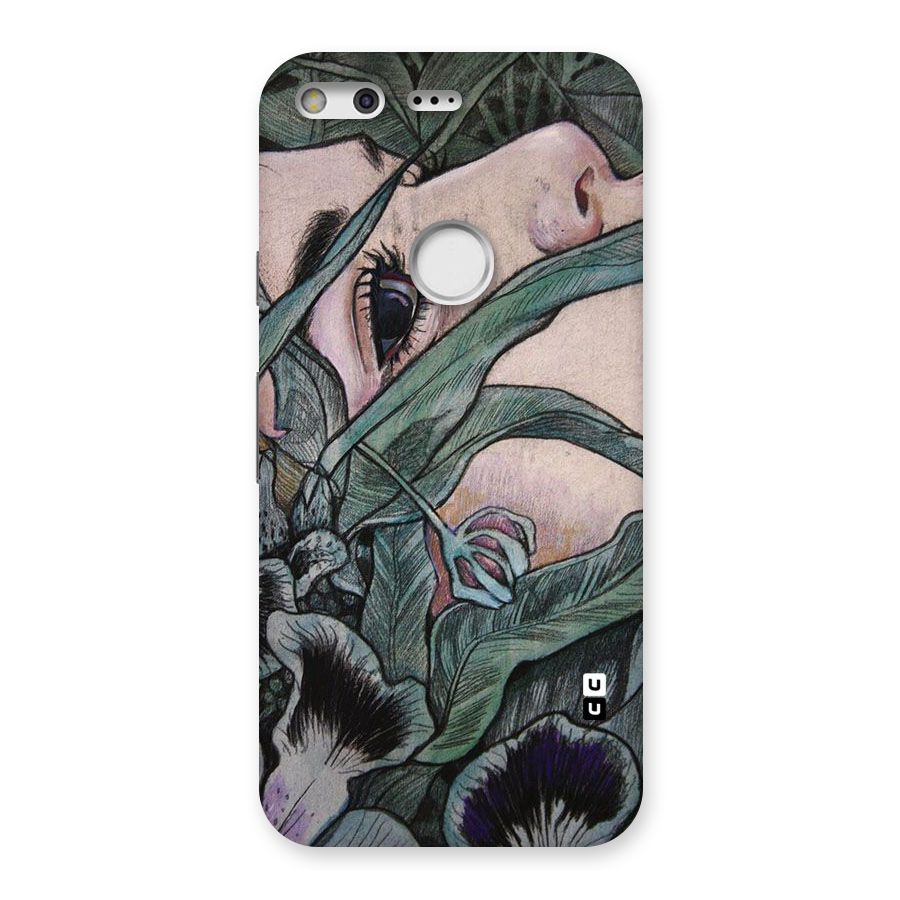 Girl Grass Art Back Case for Google Pixel
