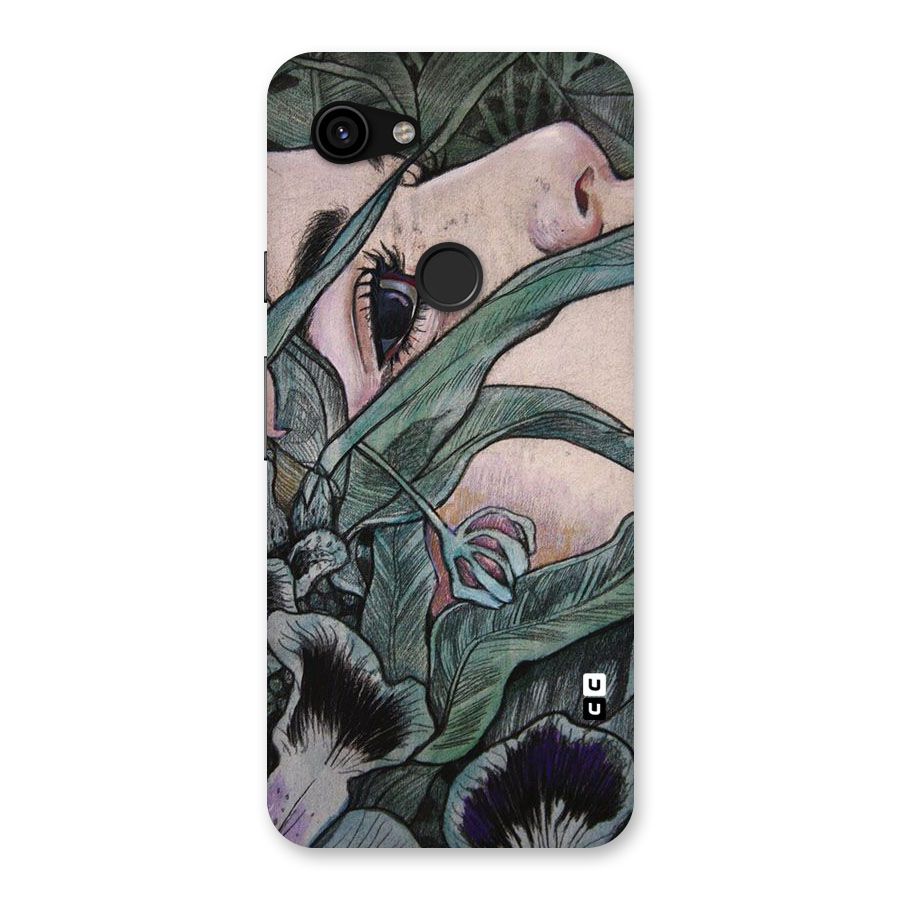 Girl Grass Art Back Case for Google Pixel 3a