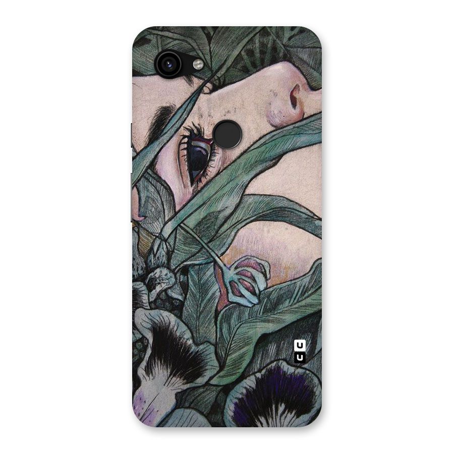 Girl Grass Art Back Case for Google Pixel 3a XL