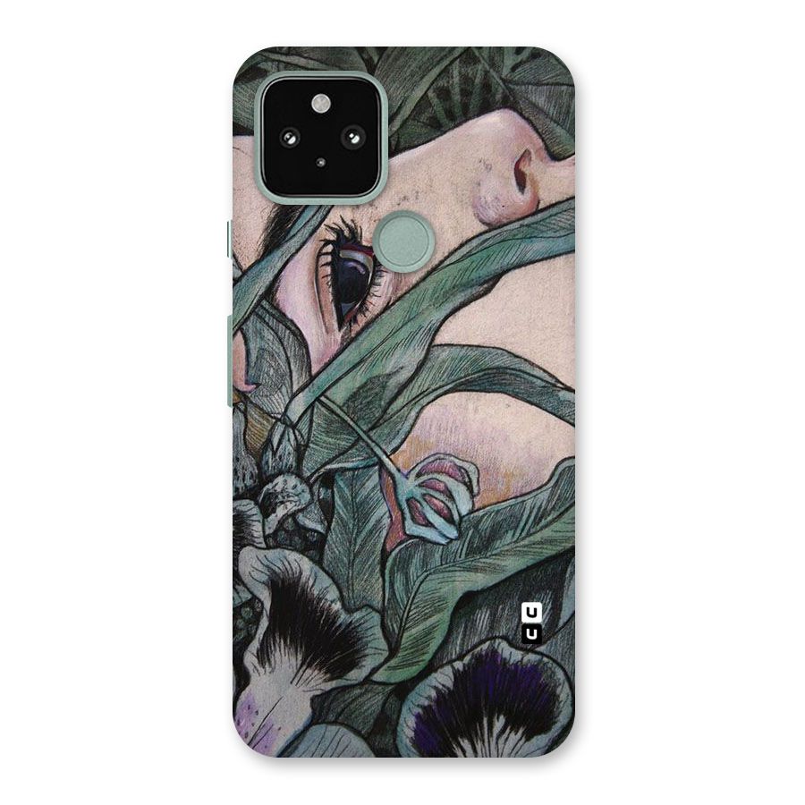 Girl Grass Art Back Case for Google Pixel 5