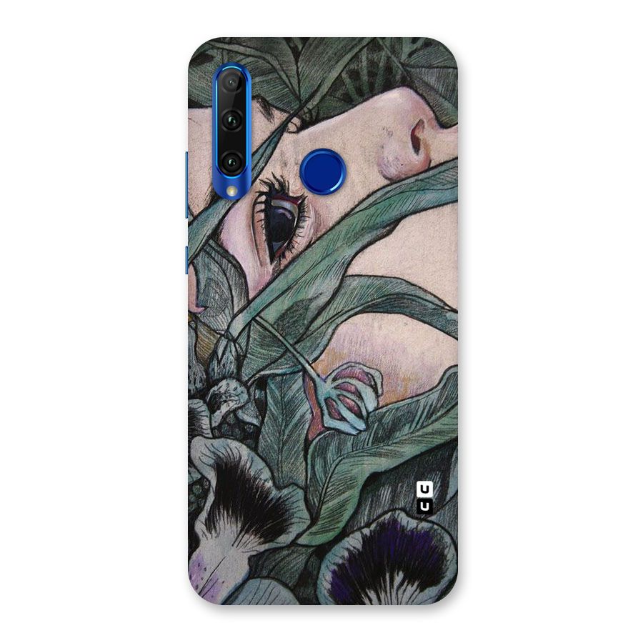 Girl Grass Art Back Case for Honor 20i
