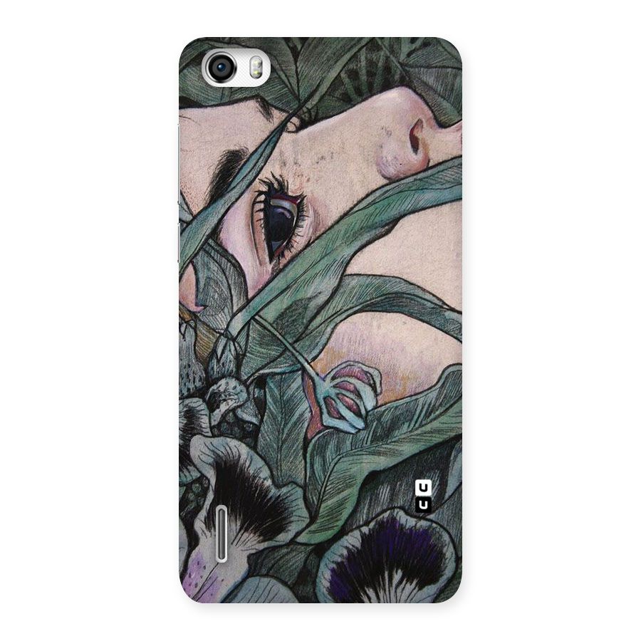 Girl Grass Art Back Case for Honor 6