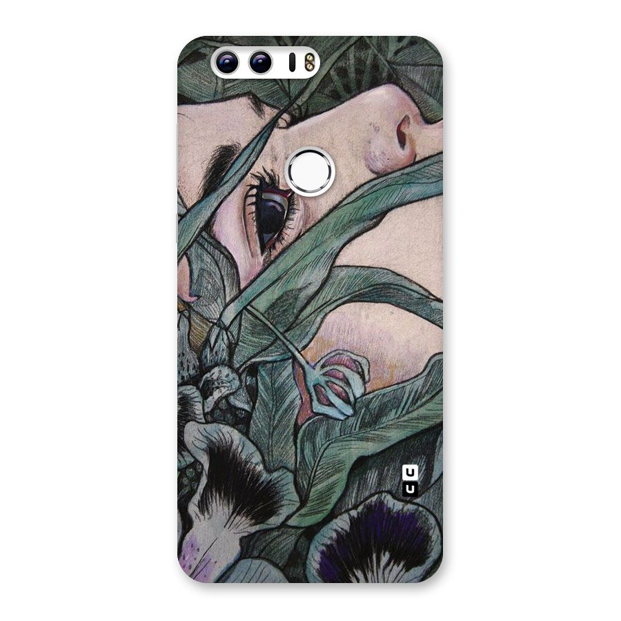 Girl Grass Art Back Case for Honor 8