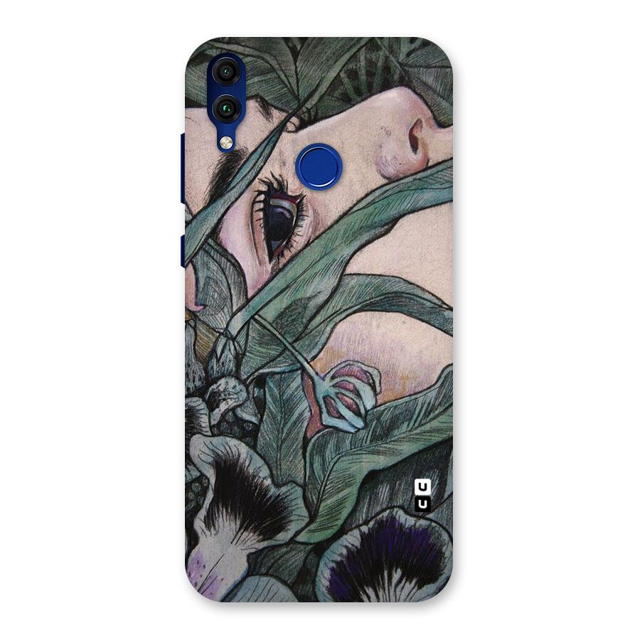 Girl Grass Art Back Case for Honor 8C