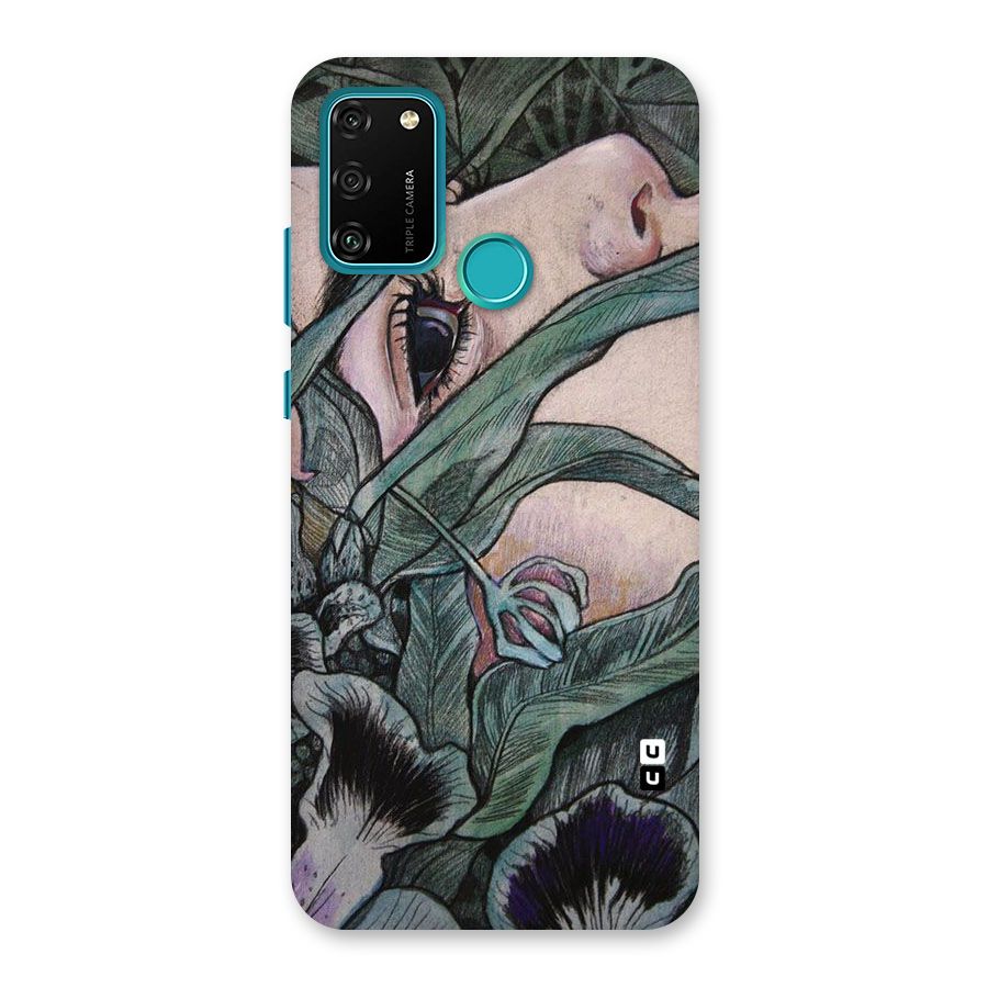 Girl Grass Art Back Case for Honor 9A