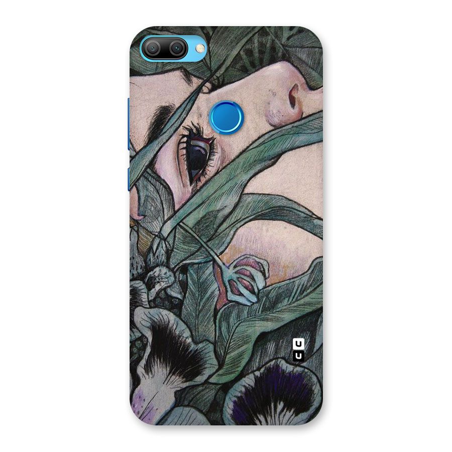 Girl Grass Art Back Case for Honor 9N