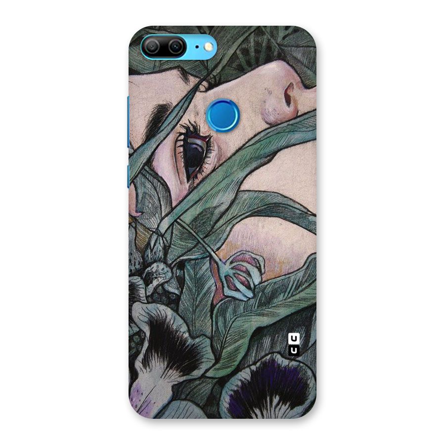 Girl Grass Art Back Case for Honor 9 Lite
