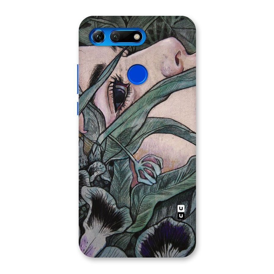 Girl Grass Art Back Case for Honor View 20