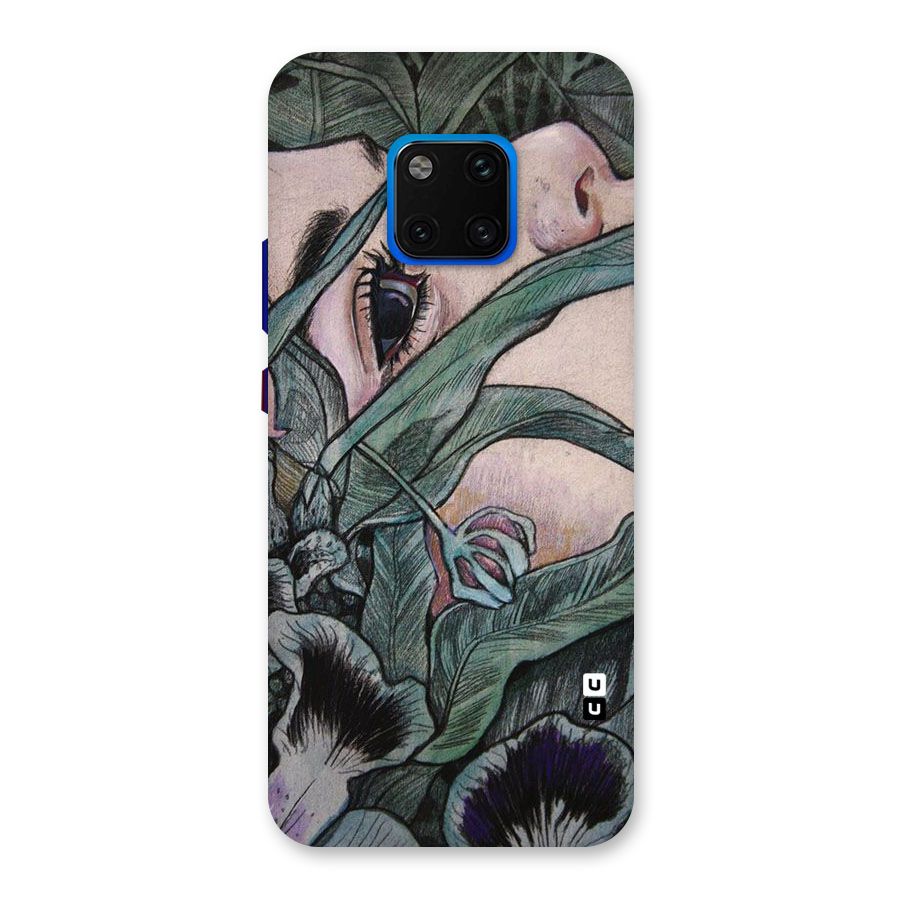 Girl Grass Art Back Case for Huawei Mate 20 Pro