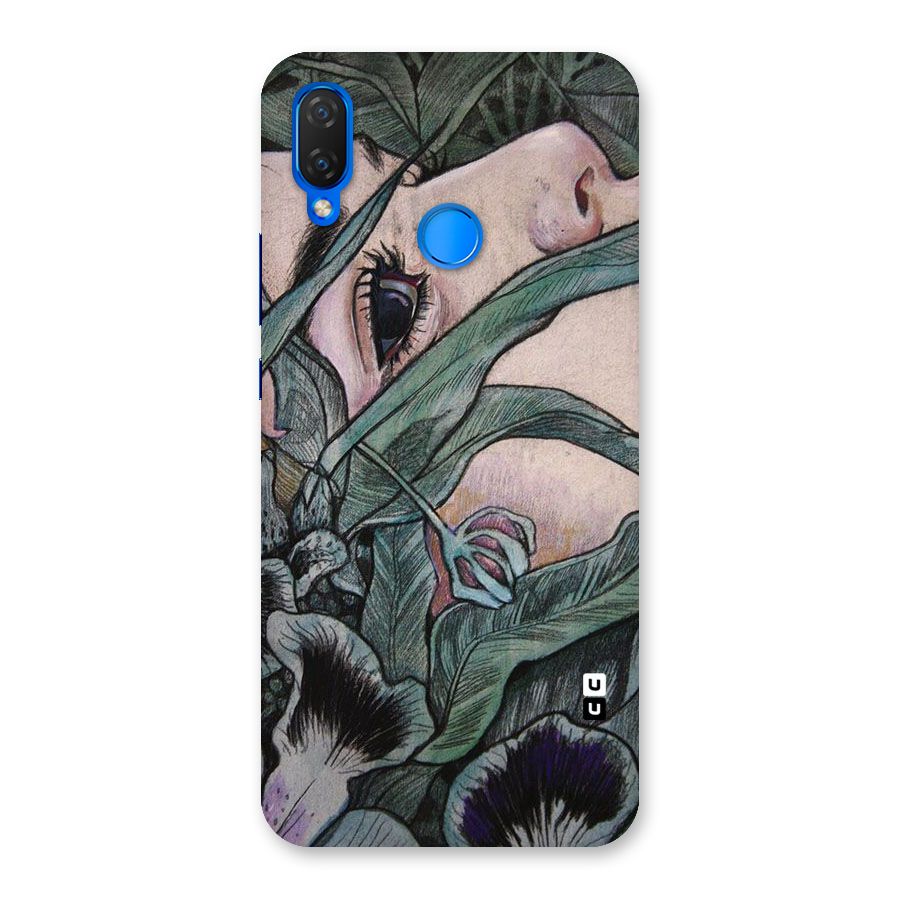 Girl Grass Art Back Case for Huawei P Smart+