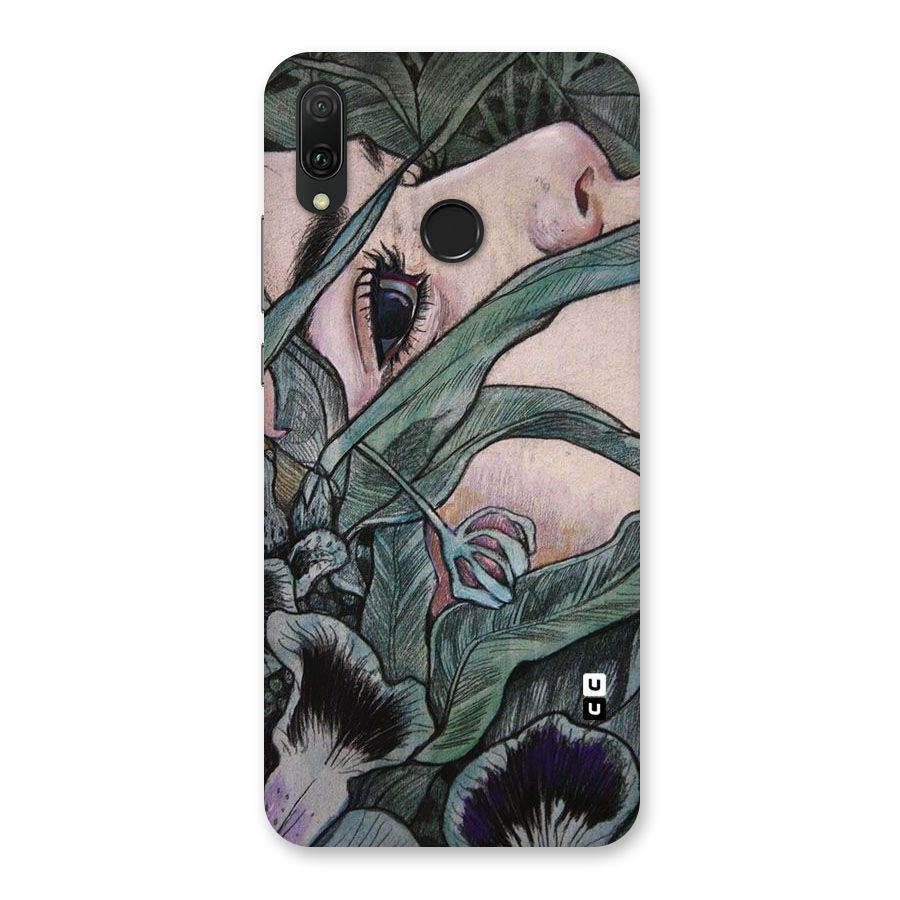 Girl Grass Art Back Case for Huawei Y9 (2019)