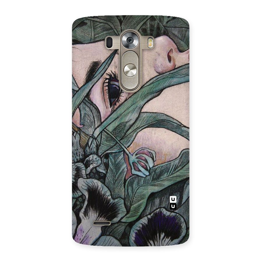 Girl Grass Art Back Case for LG G3