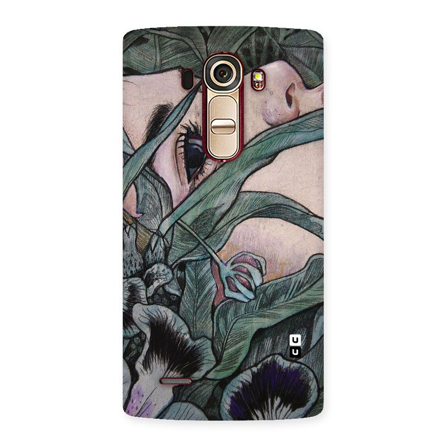 Girl Grass Art Back Case for LG G4