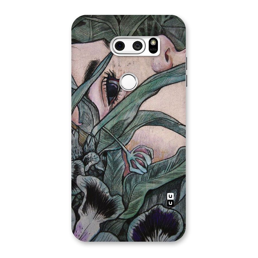 Girl Grass Art Back Case for LG V30