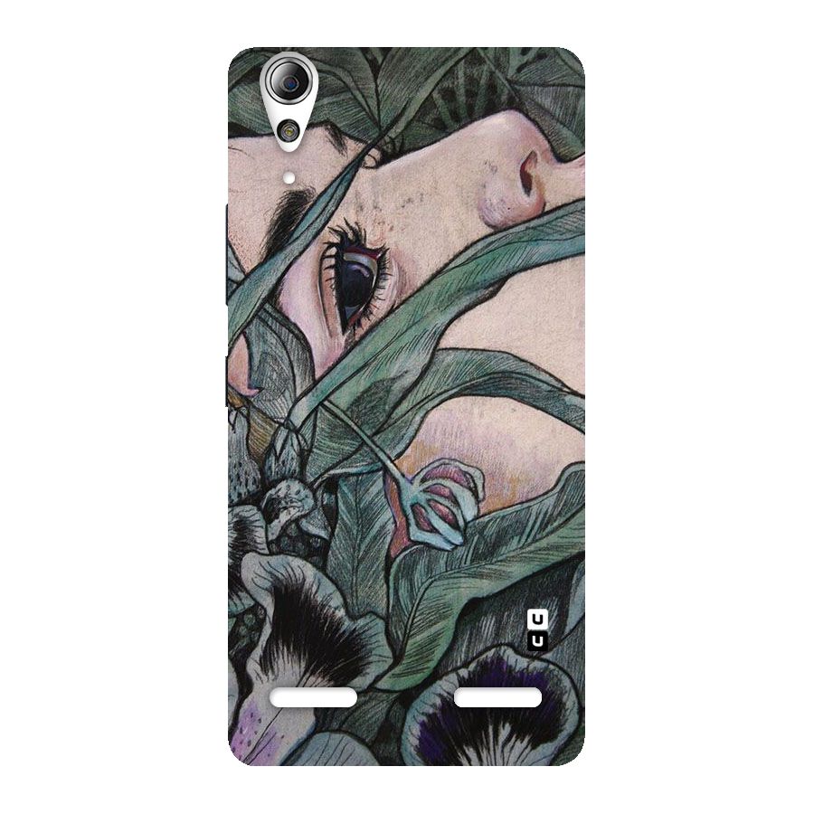 Girl Grass Art Back Case for Lenovo A6000
