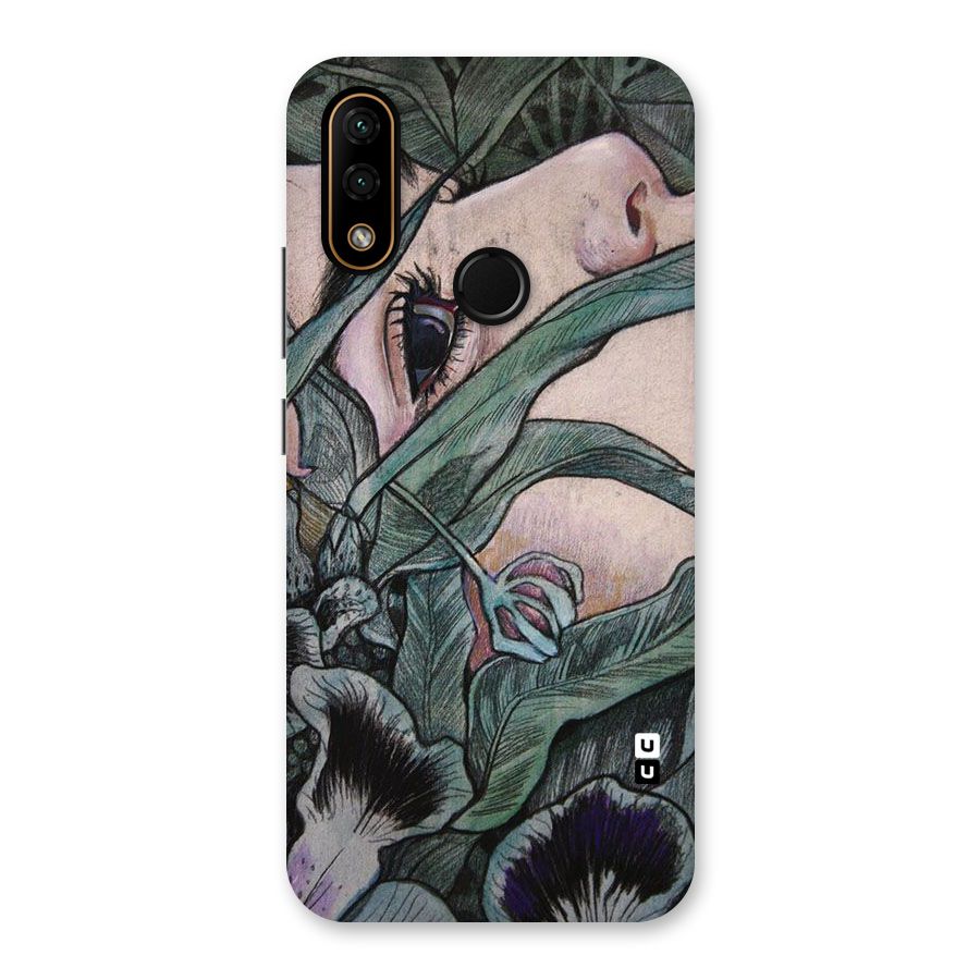 Girl Grass Art Back Case for Lenovo A6 Note
