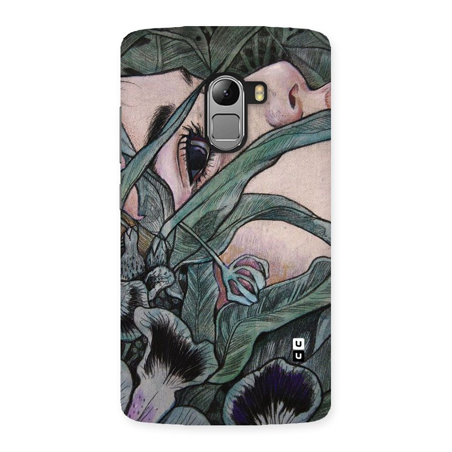 Girl Grass Art Back Case for Lenovo K4 Note