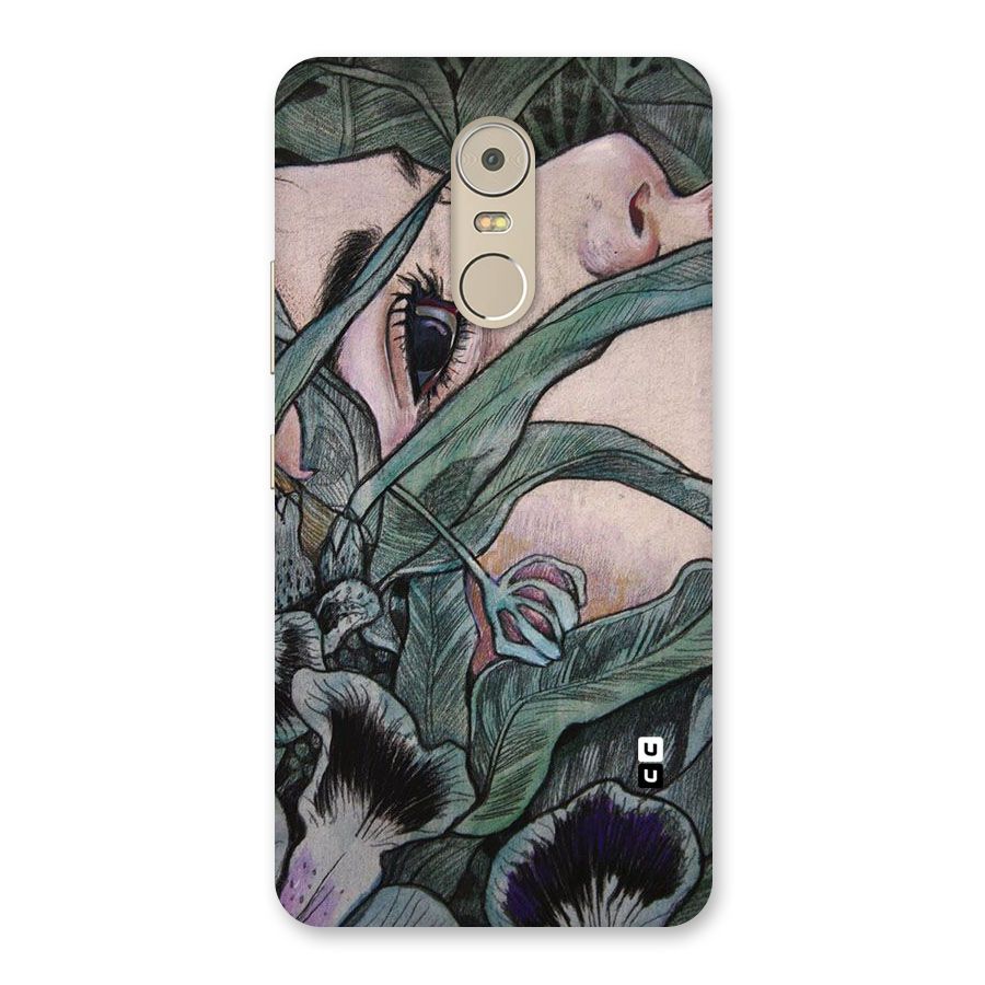 Girl Grass Art Back Case for Lenovo K6 Note