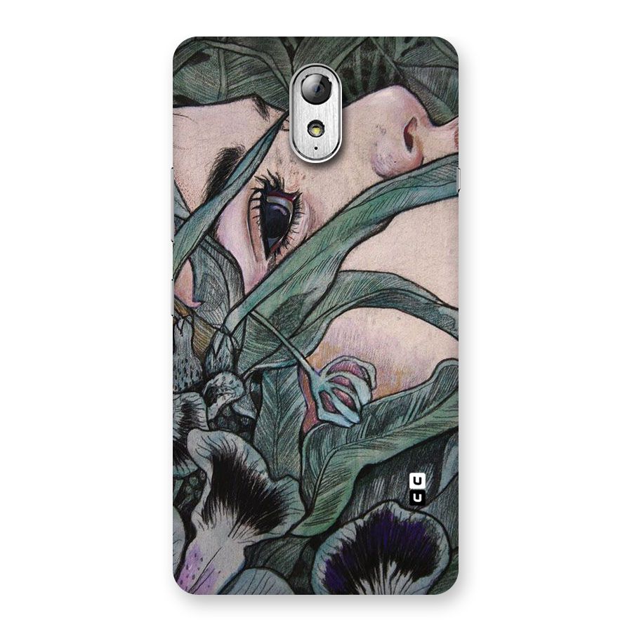 Girl Grass Art Back Case for Lenovo Vibe P1M