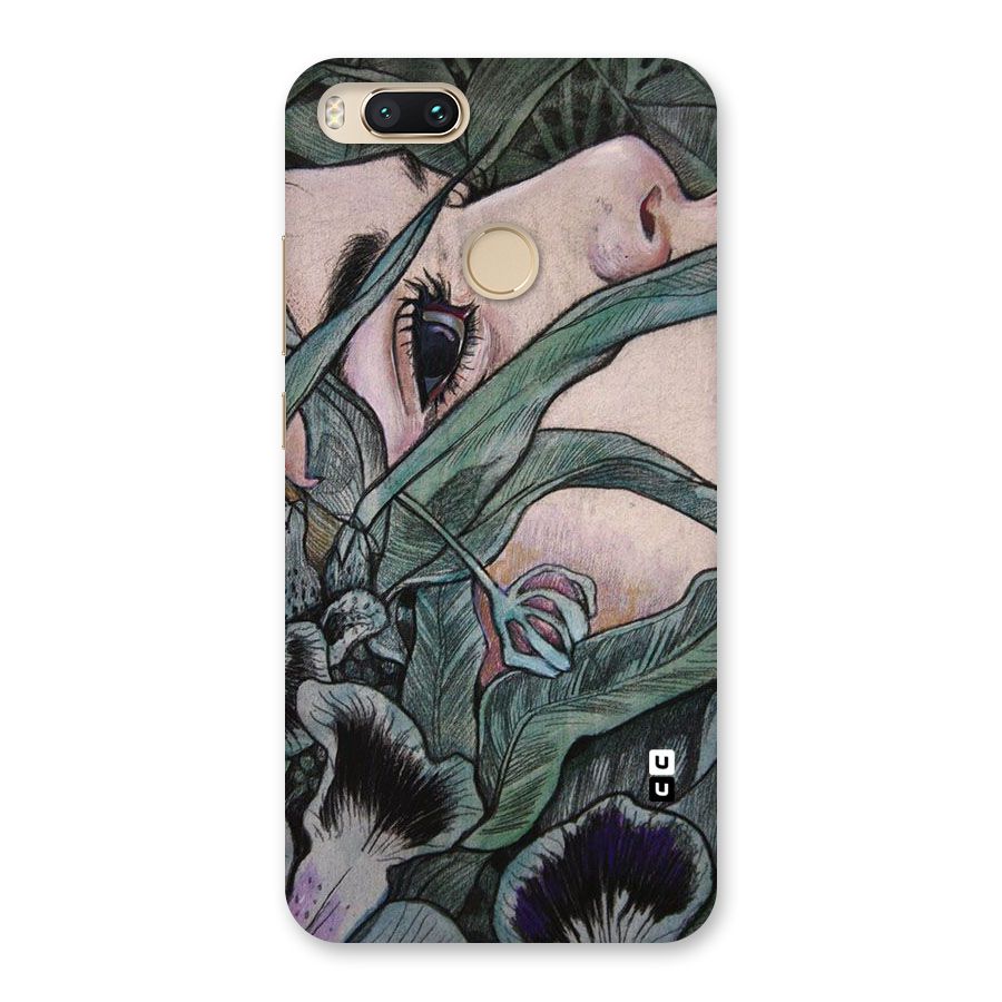 Girl Grass Art Back Case for Mi A1