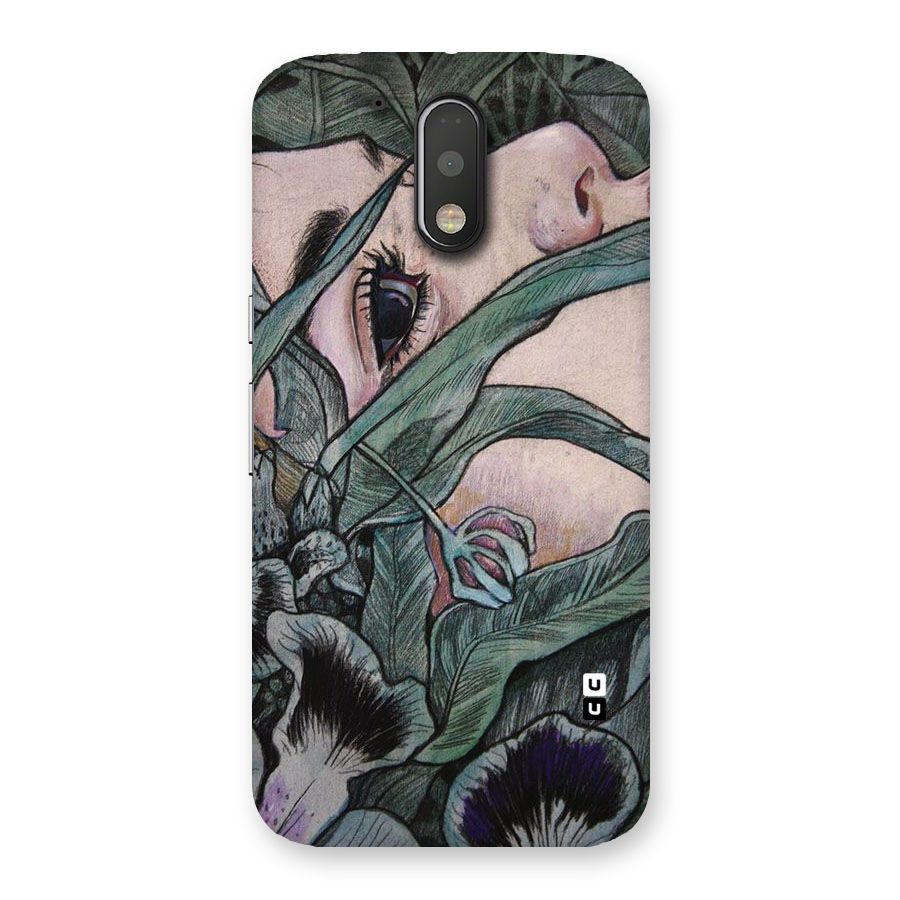 Girl Grass Art Back Case for Motorola Moto G4 Plus